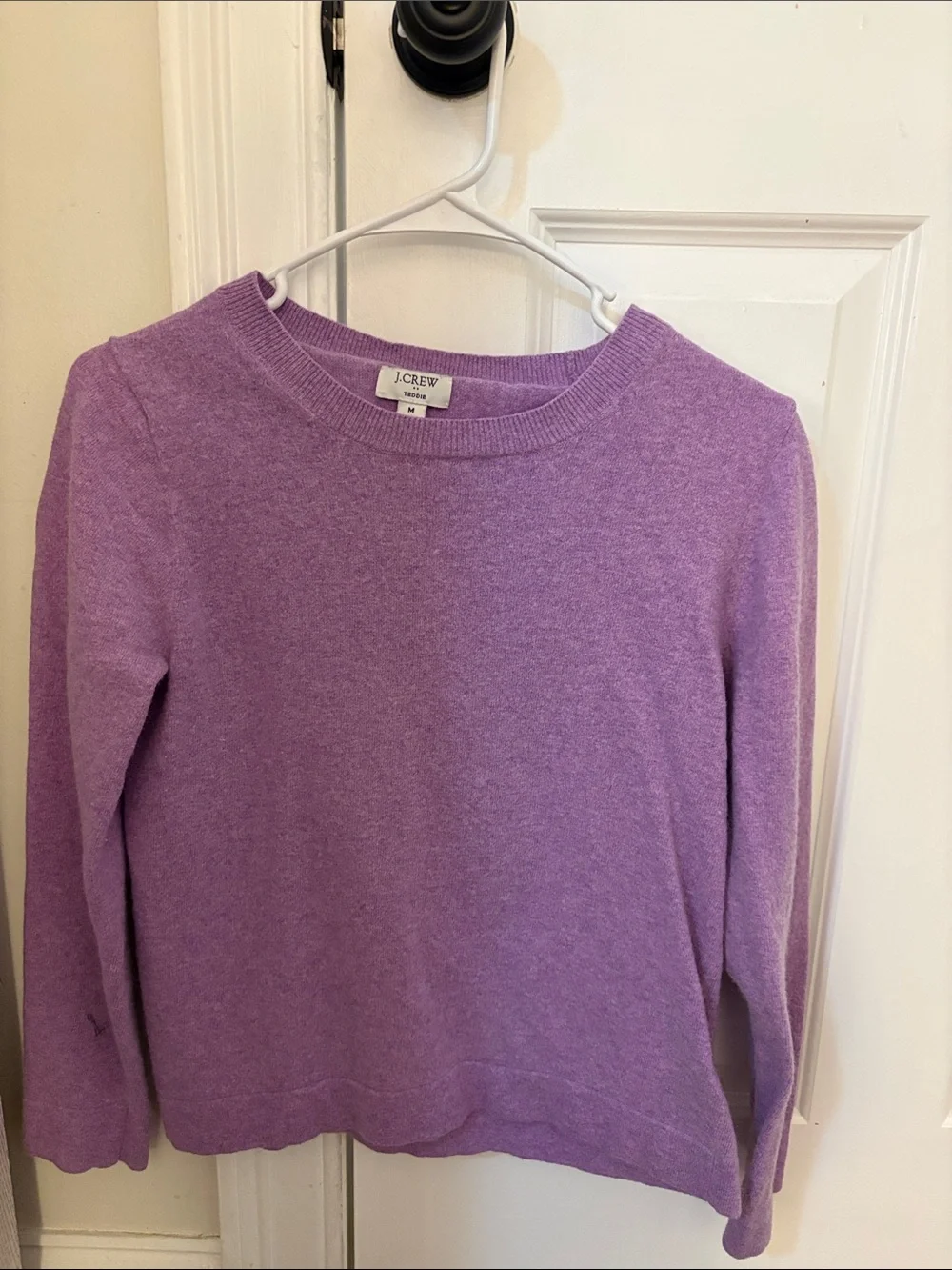 J. Crew Lilac Crewneck Sweater
